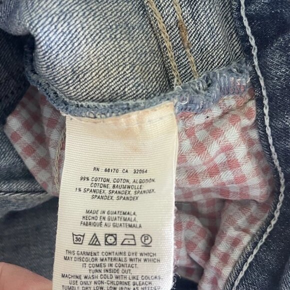 Pilcro and the Letterpress Anthropologie Blue Denim Shorts - Picture 6 of 7